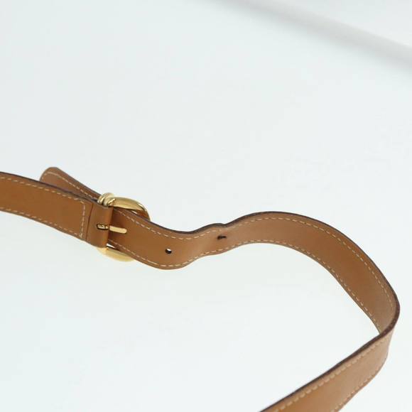 GUCCI Micro GG Supreme Web Sherry Line Shoulder Bag PVC Brown Gold Auth 88809 - Picture 14 of 16